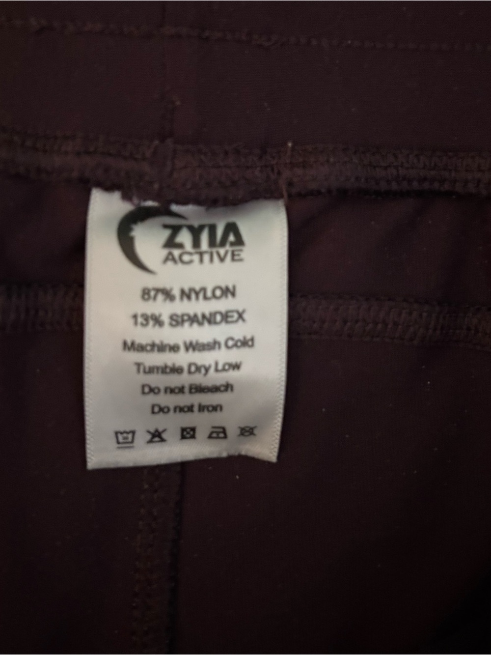 Zyia Active Plum Unwind Joggers Size Medium - Picture 10 of 11